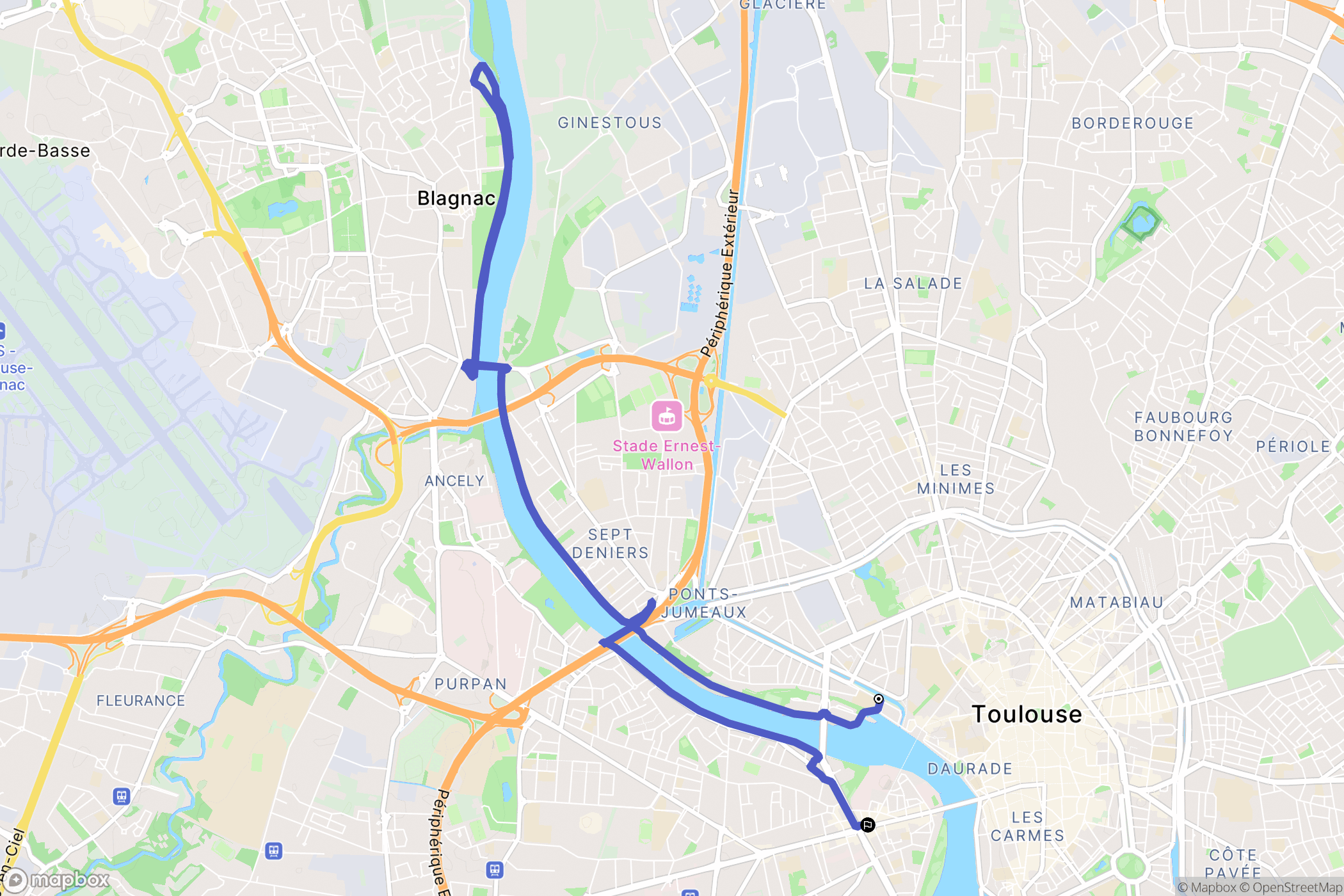 Toulouse: routekaart voor buitenactiviteiten - France