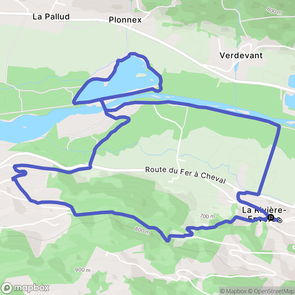 La Rivière-Enverse: routekaart voor buitenactiviteiten - France