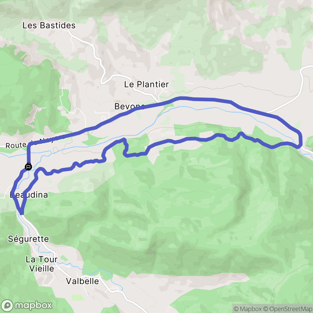 Valbelle: routekaart voor buitenactiviteiten - France