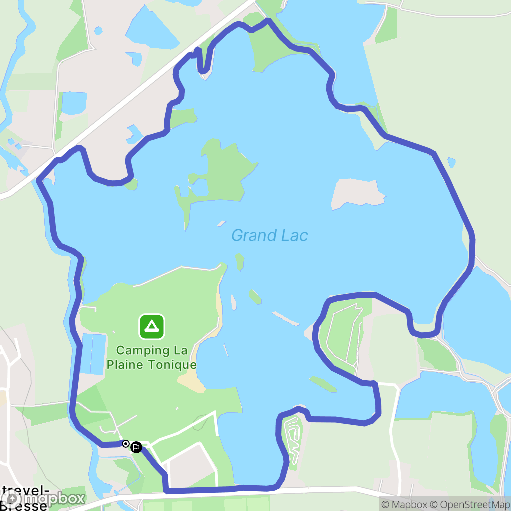 Malafretaz : carte du parcours de randonnée - France
