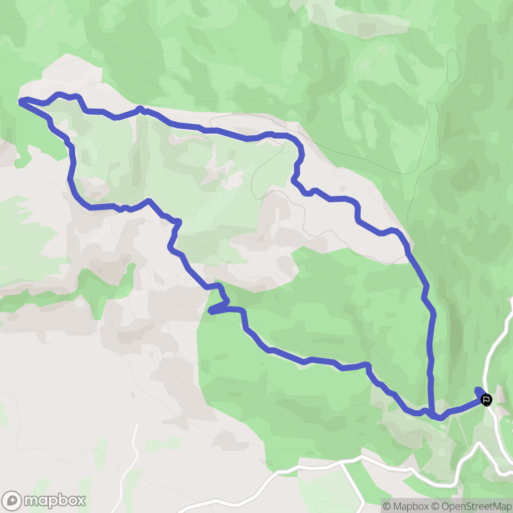 Bagnols-en-Forêt : carte du parcours de randonnée - France
