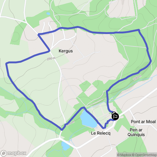 Plounéour-Ménez: routekaart voor buitenactiviteiten - France