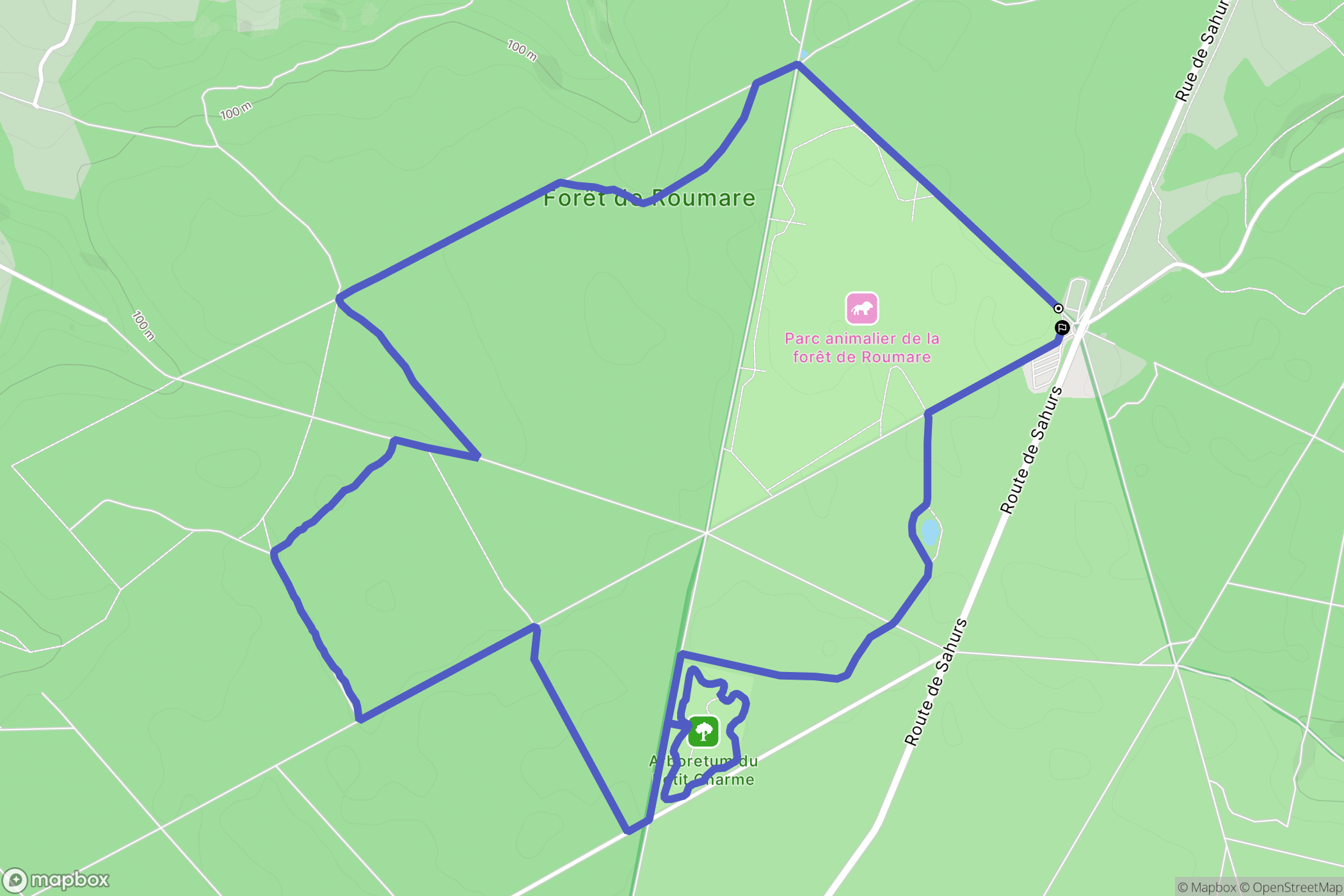 Val-de-la-Haye: routekaart voor buitenactiviteiten - France