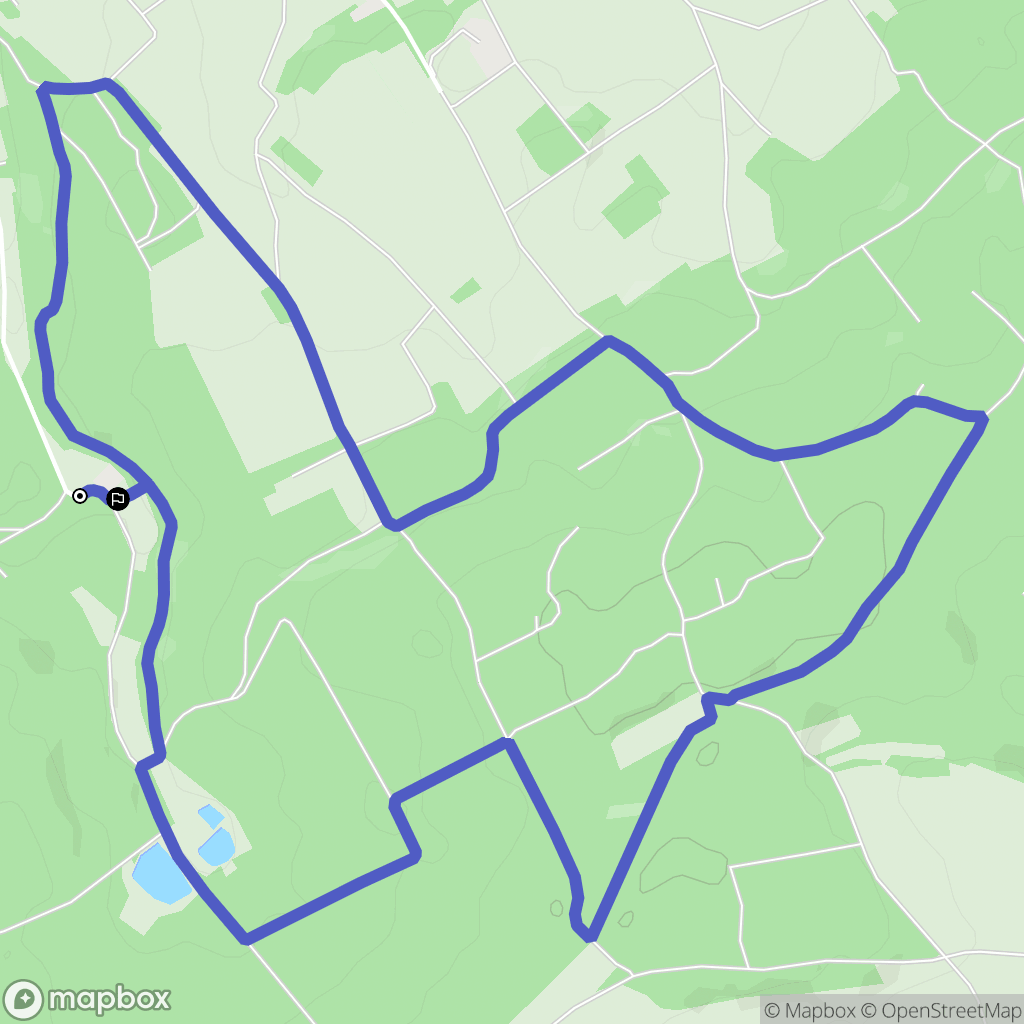 Zillisheim : carte du parcours de randonnée - France