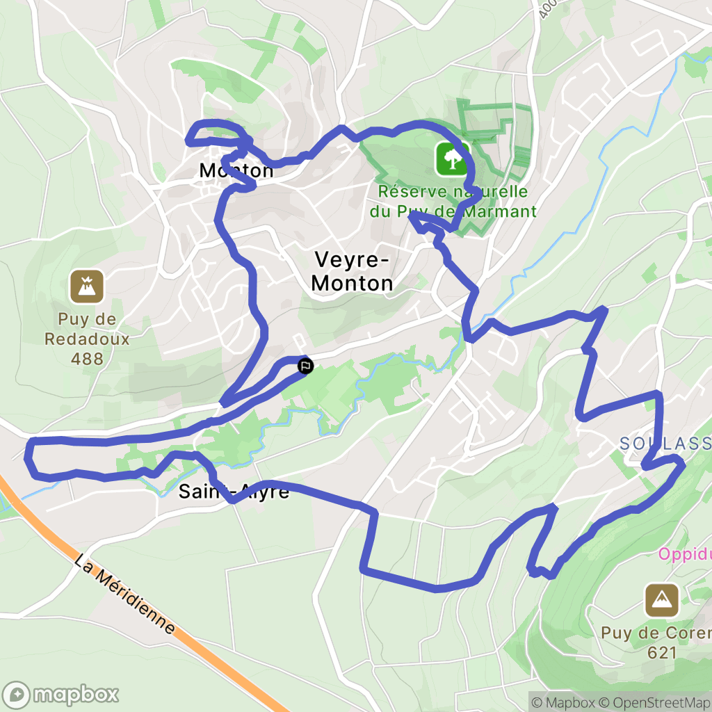 Veyre-Monton: routekaart voor buitenactiviteiten - France