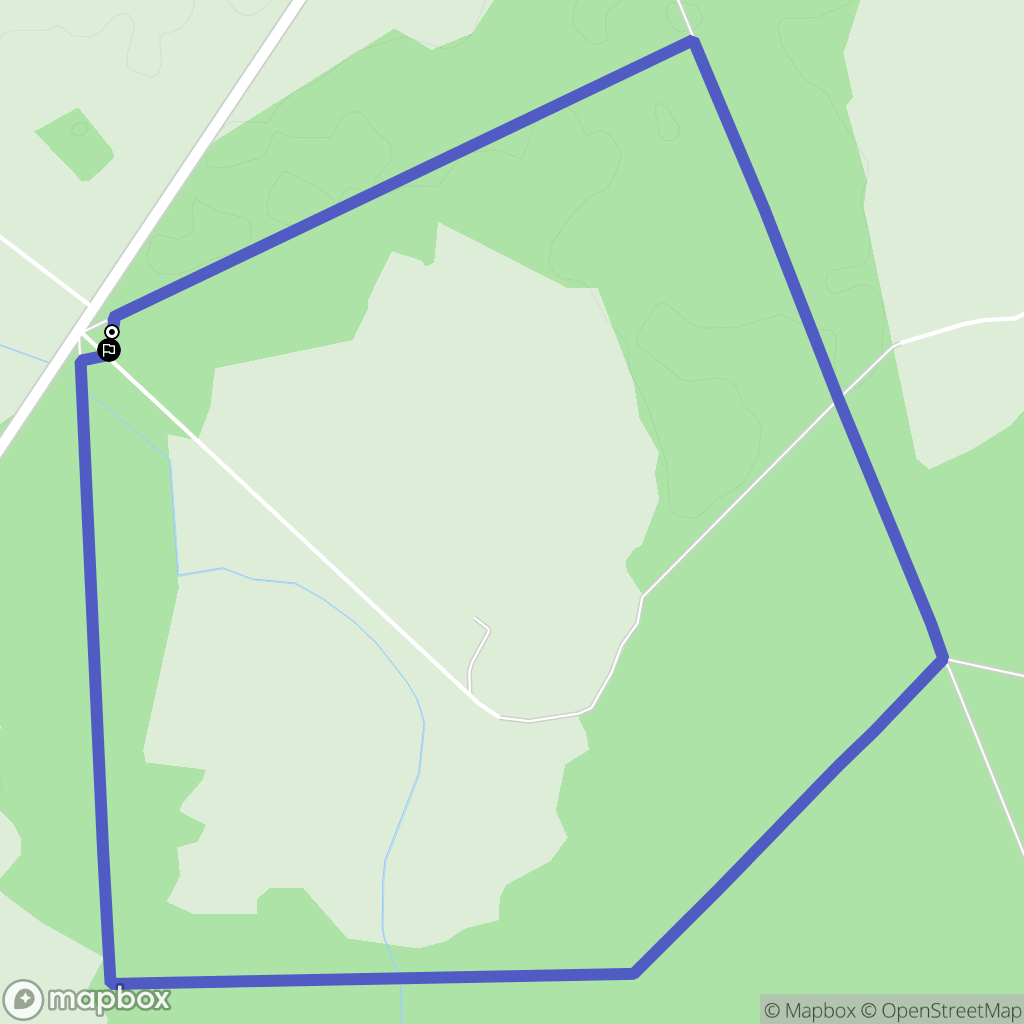 Jouarre : carte du parcours de randonnée - France