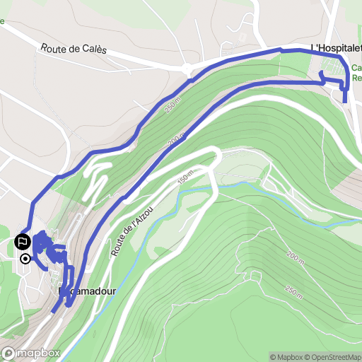 Rocamadour: routekaart voor buitenactiviteiten - France