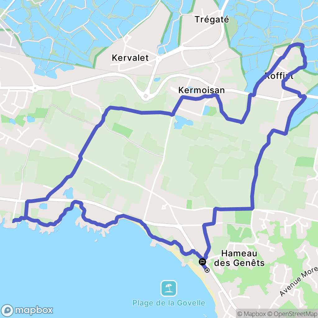 Batz-sur-Mer: routekaart voor buitenactiviteiten - France