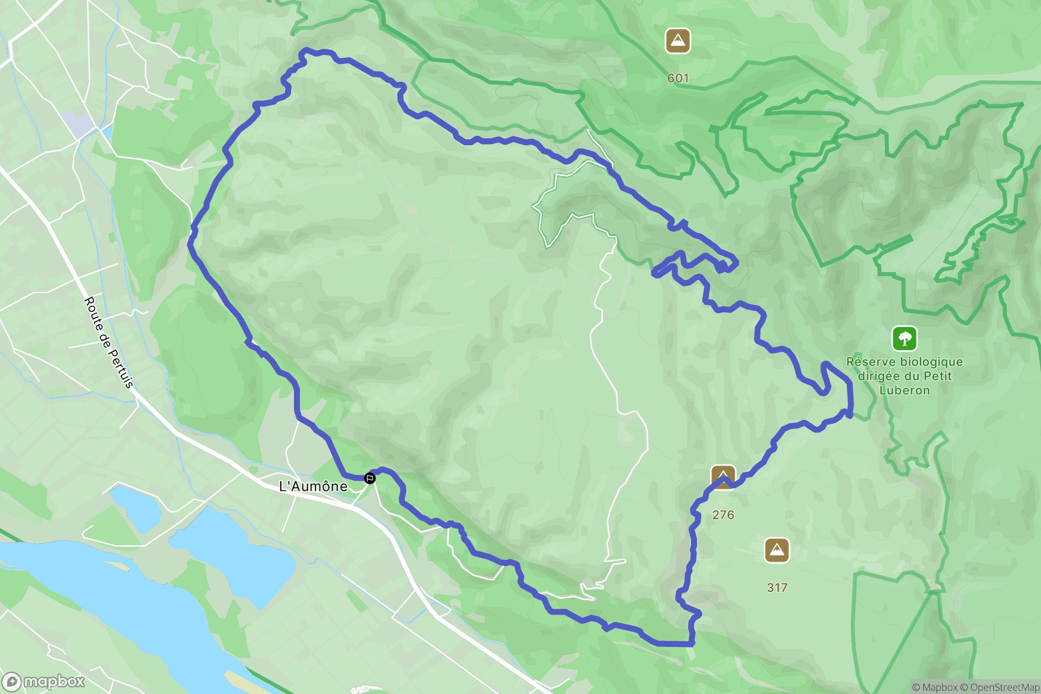 Cheval-Blanc: routekaart voor buitenactiviteiten - France