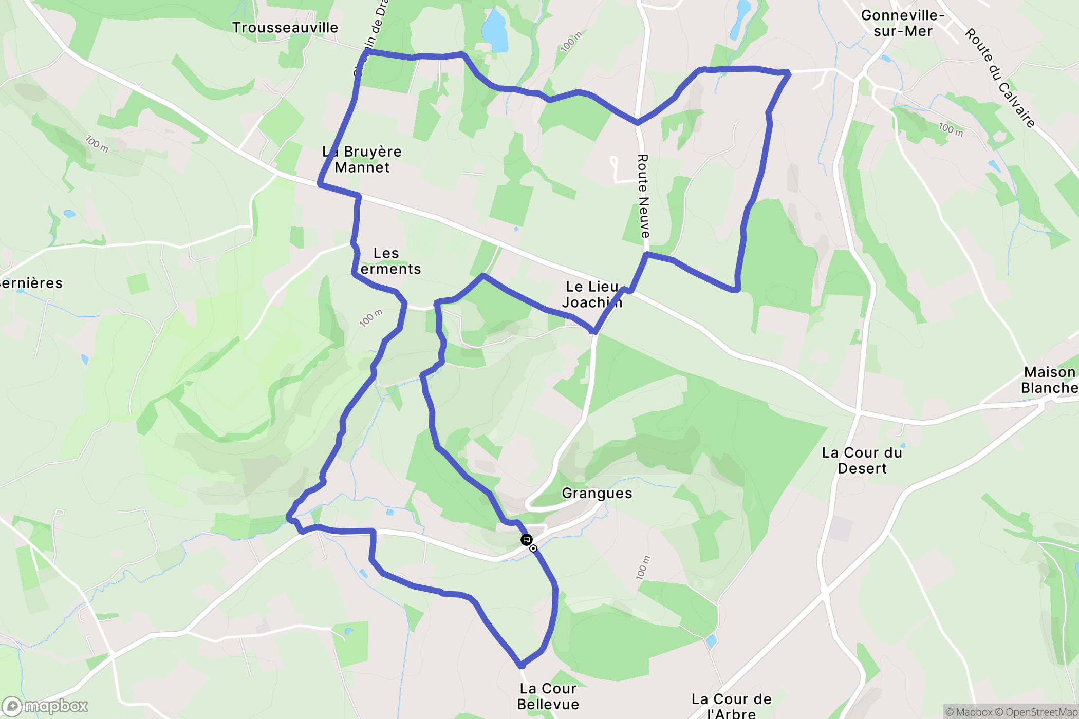Grangues: routekaart voor buitenactiviteiten - France