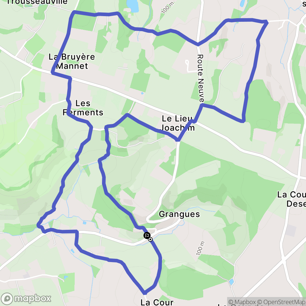 Grangues: routekaart voor buitenactiviteiten - France