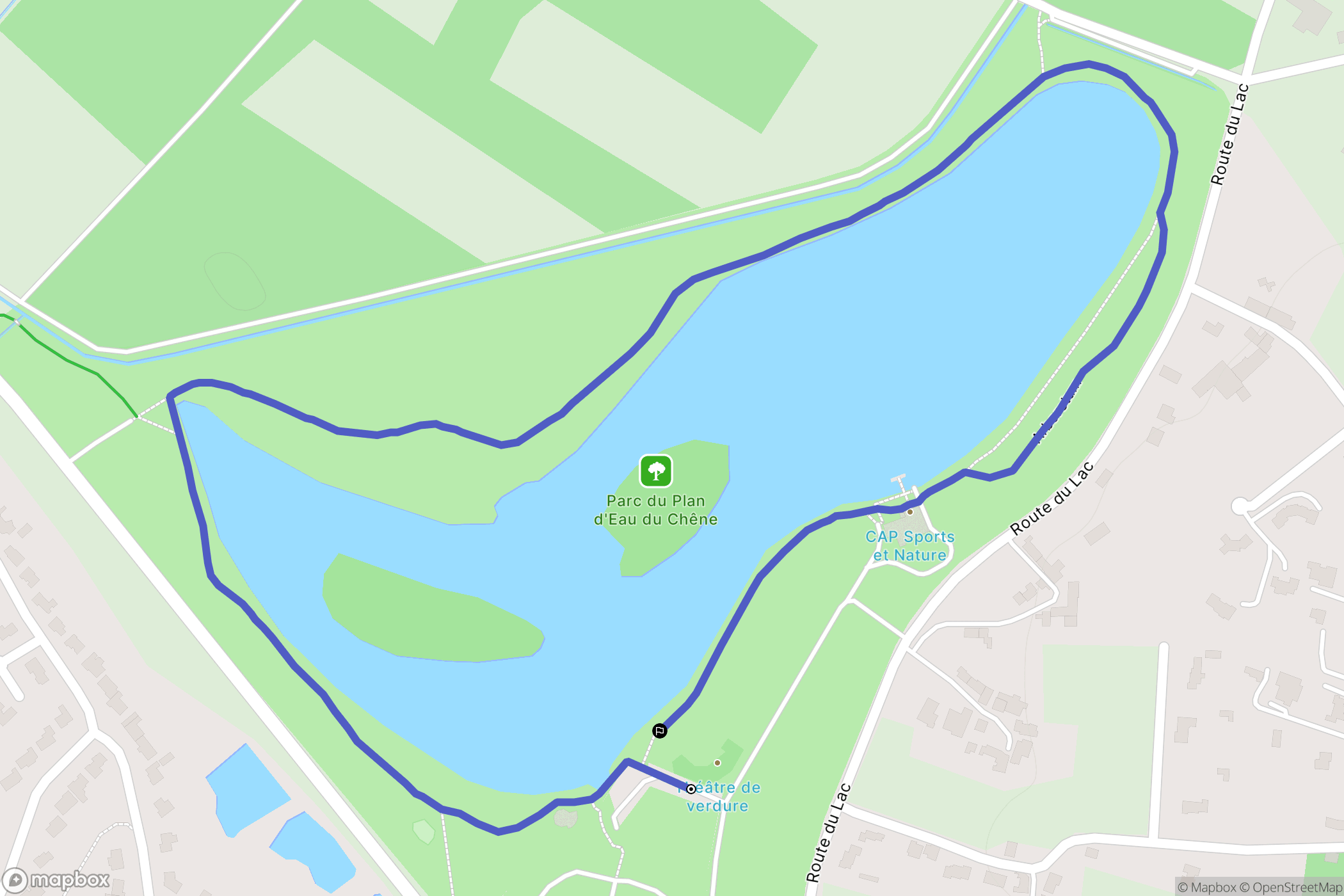 Saint-Julien-de-Concelles : carte du parcours de randonnée - France
