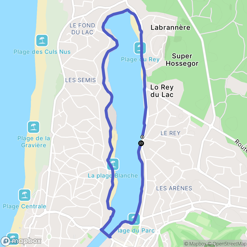 Soorts-Hossegor: routekaart voor buitenactiviteiten - France