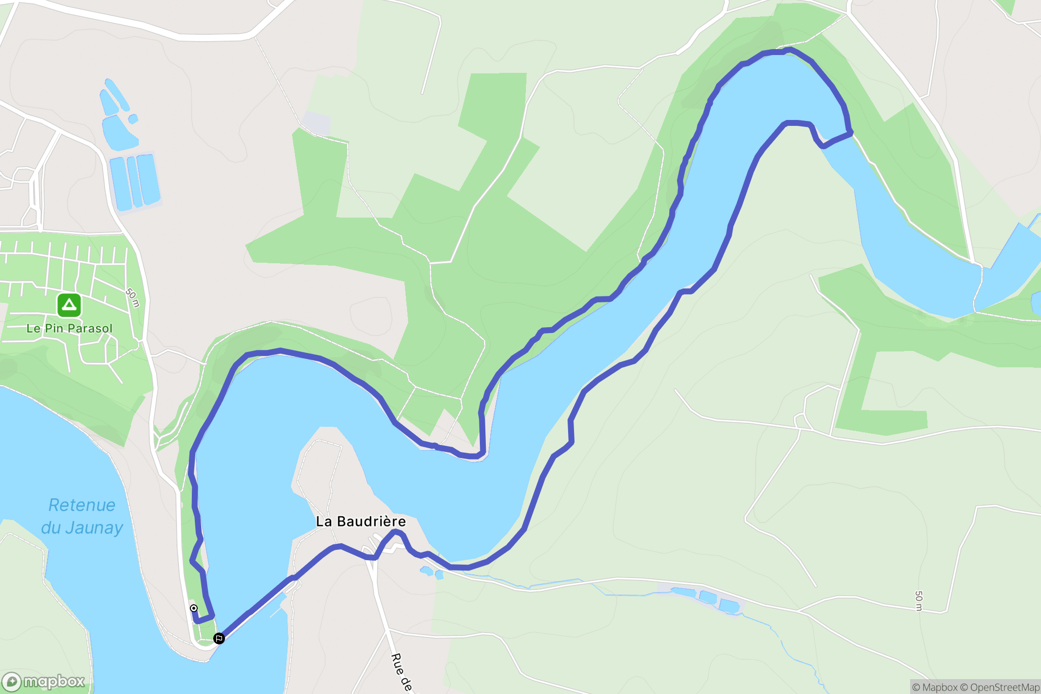 Saint-Julien-des-Landes: routekaart voor buitenactiviteiten - France