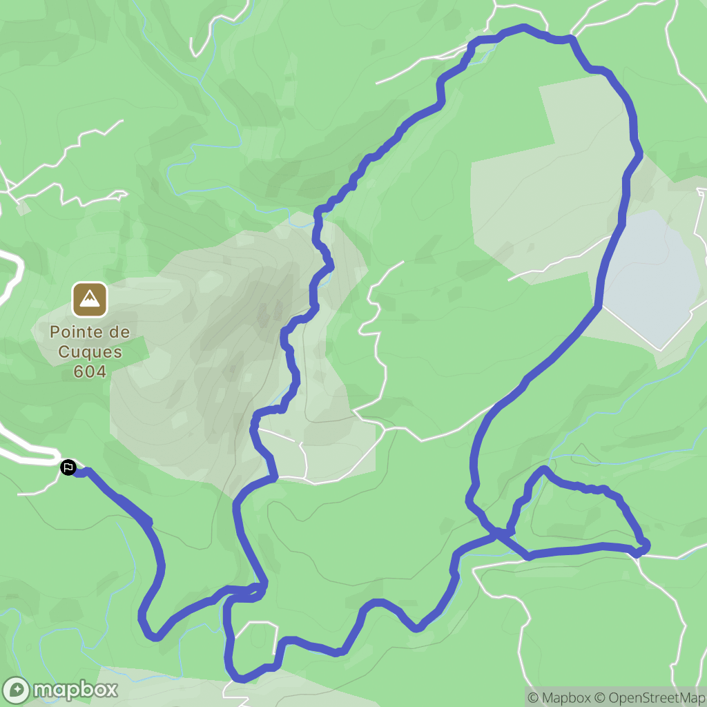 Cuges-les-Pins: routekaart voor buitenactiviteiten - France
