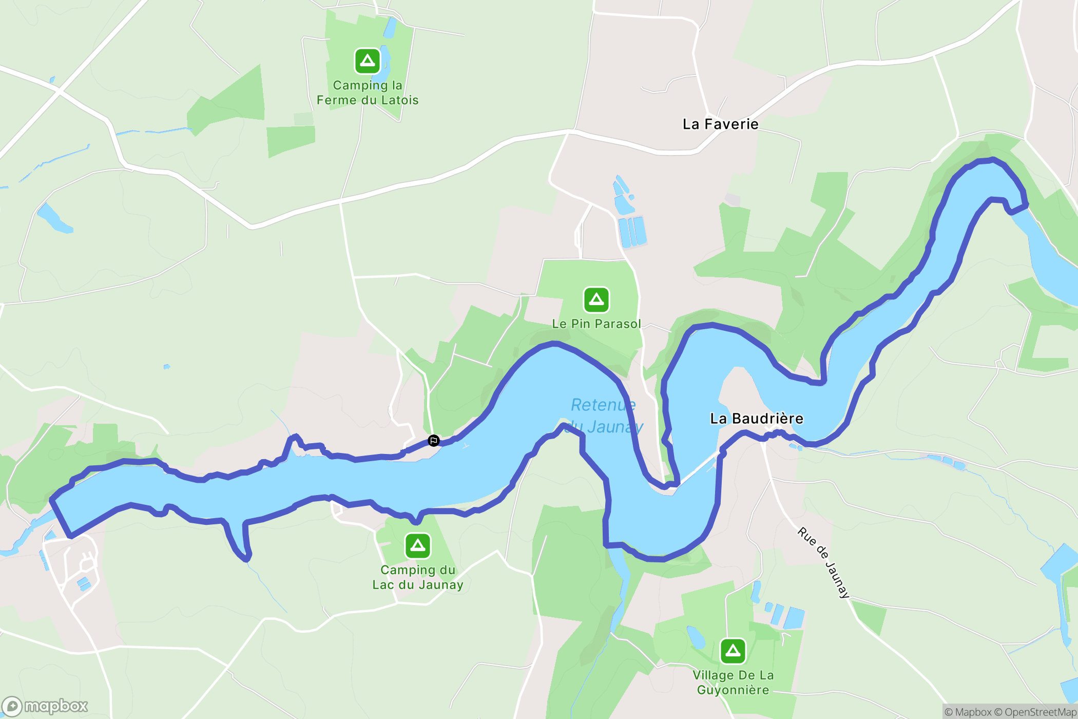 La Chapelle-Hermier: routekaart voor buitenactiviteiten - France