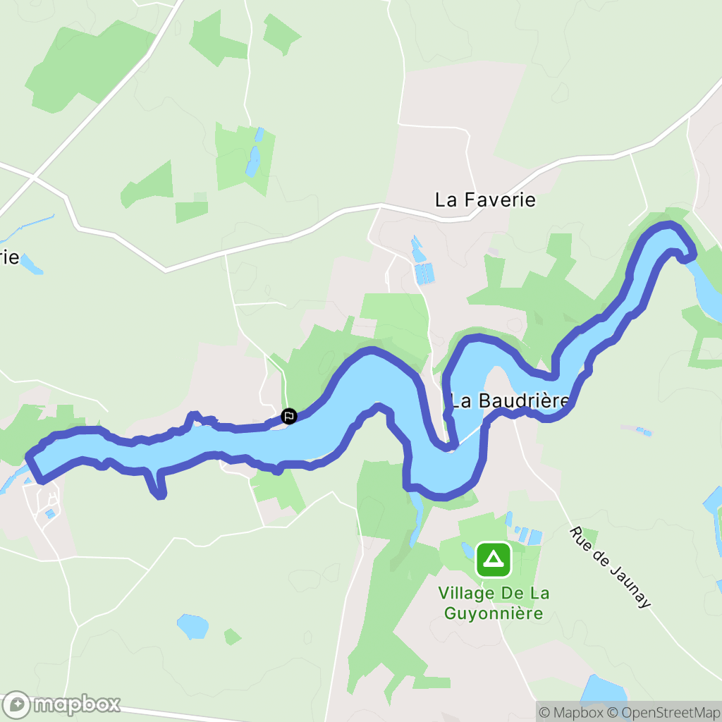 La Chapelle-Hermier: routekaart voor buitenactiviteiten - France