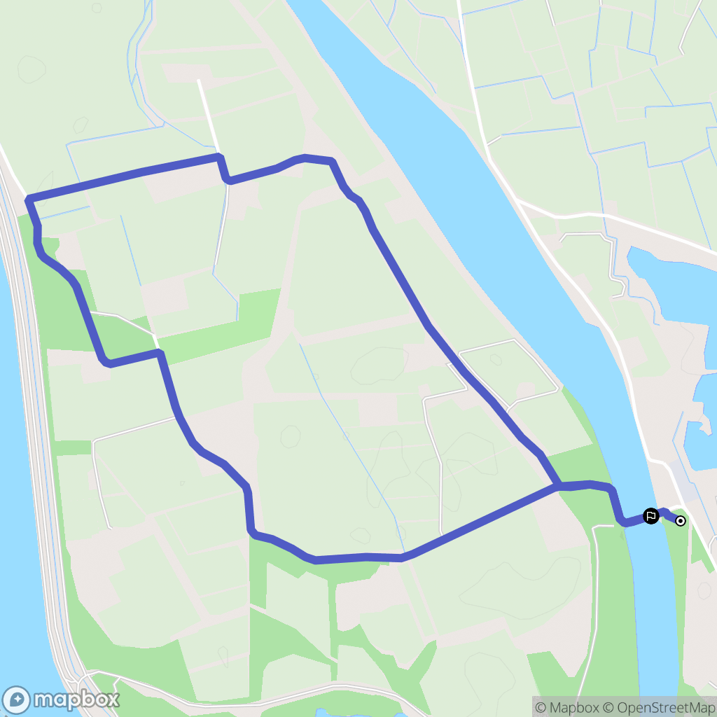 Sorgues : carte du parcours de randonnée - France
