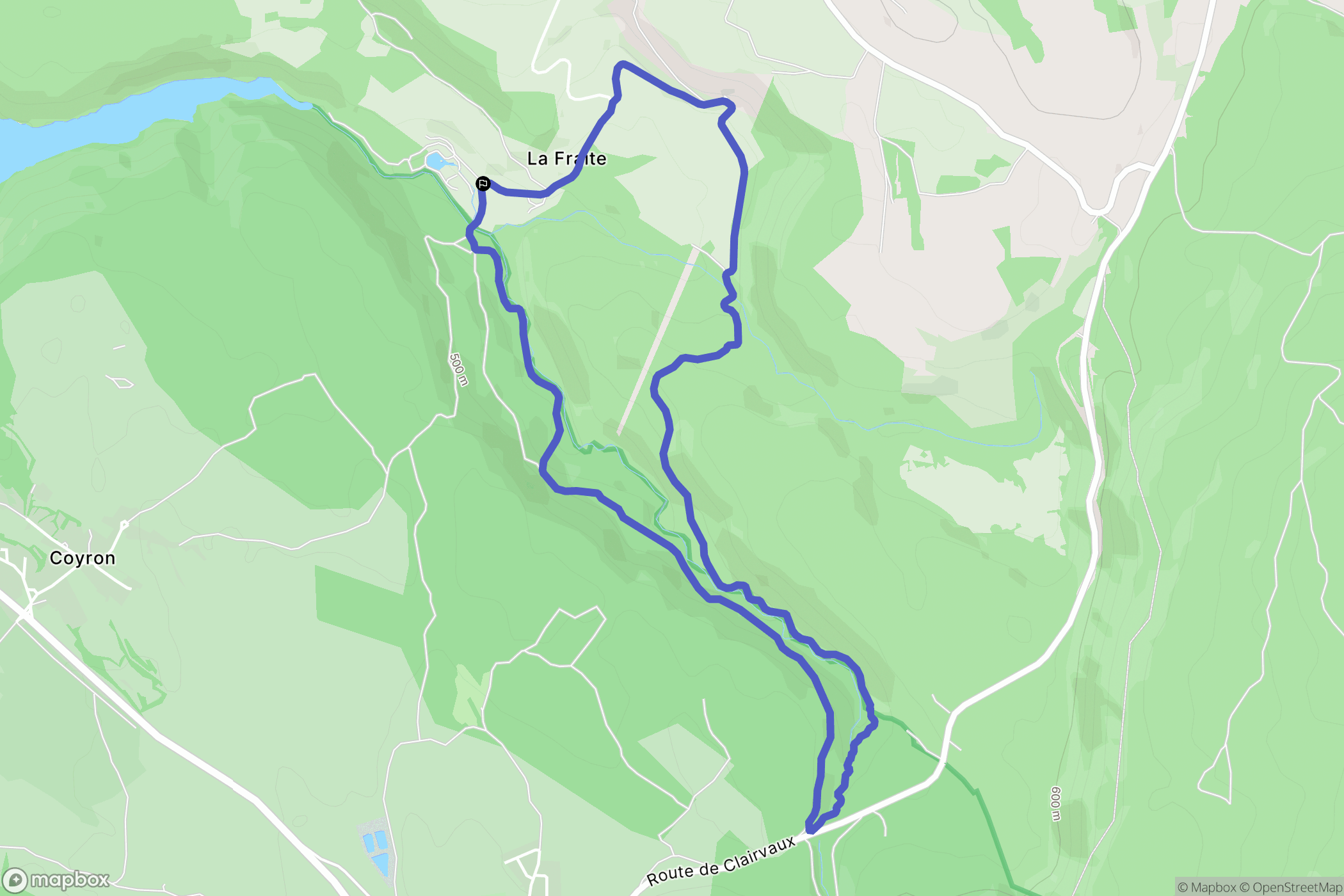 Thoiria: routekaart voor buitenactiviteiten - France