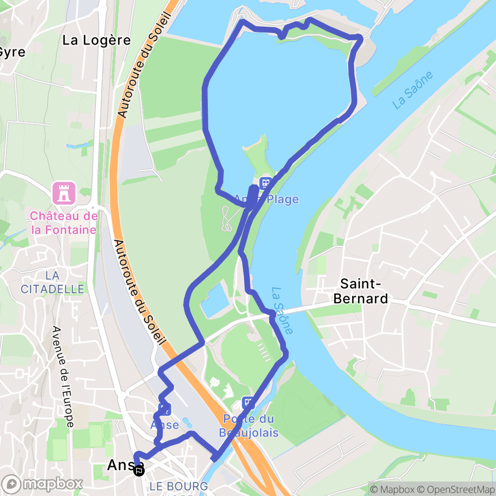 Anse: routekaart voor buitenactiviteiten - France