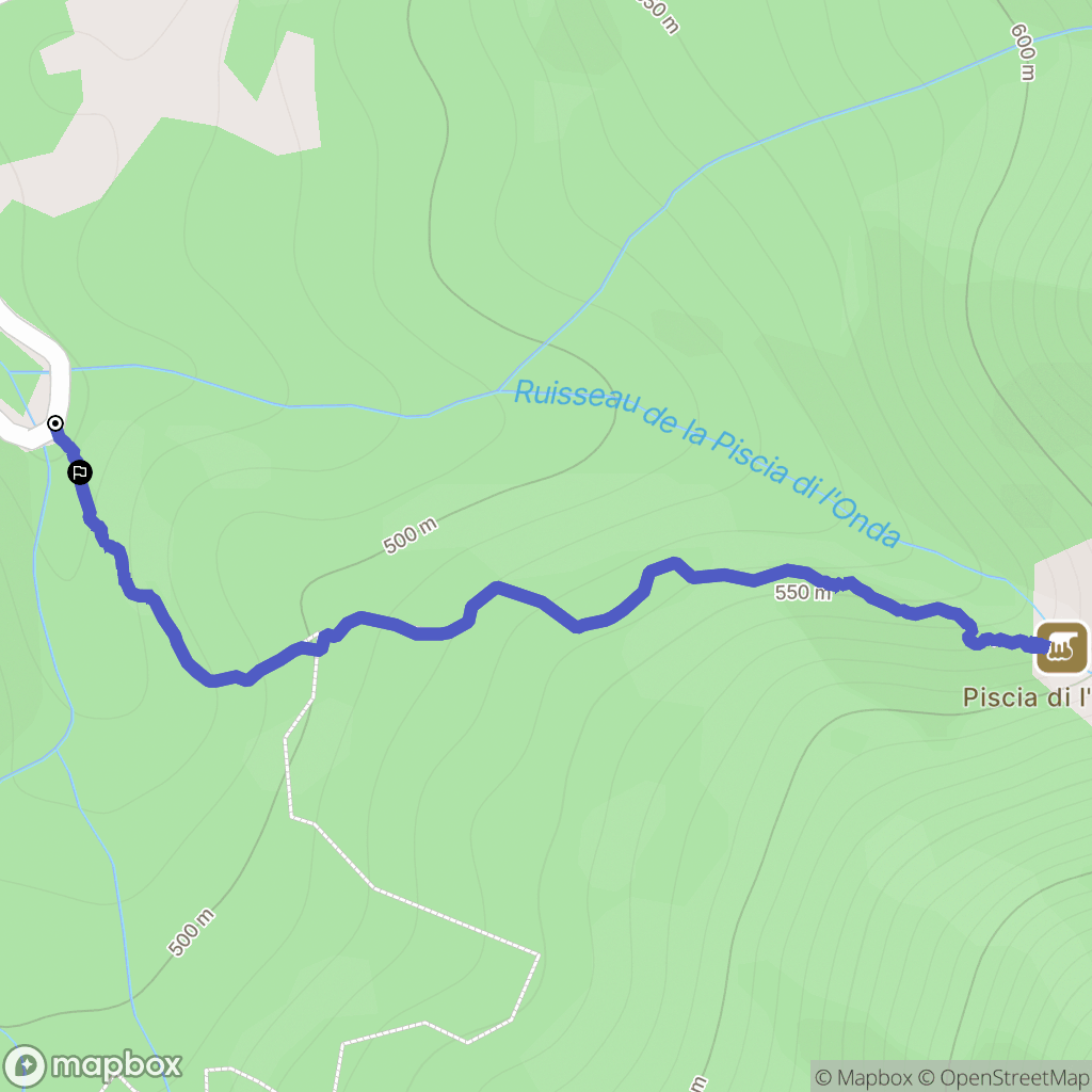 Moca-Croce: routekaart voor buitenactiviteiten - France