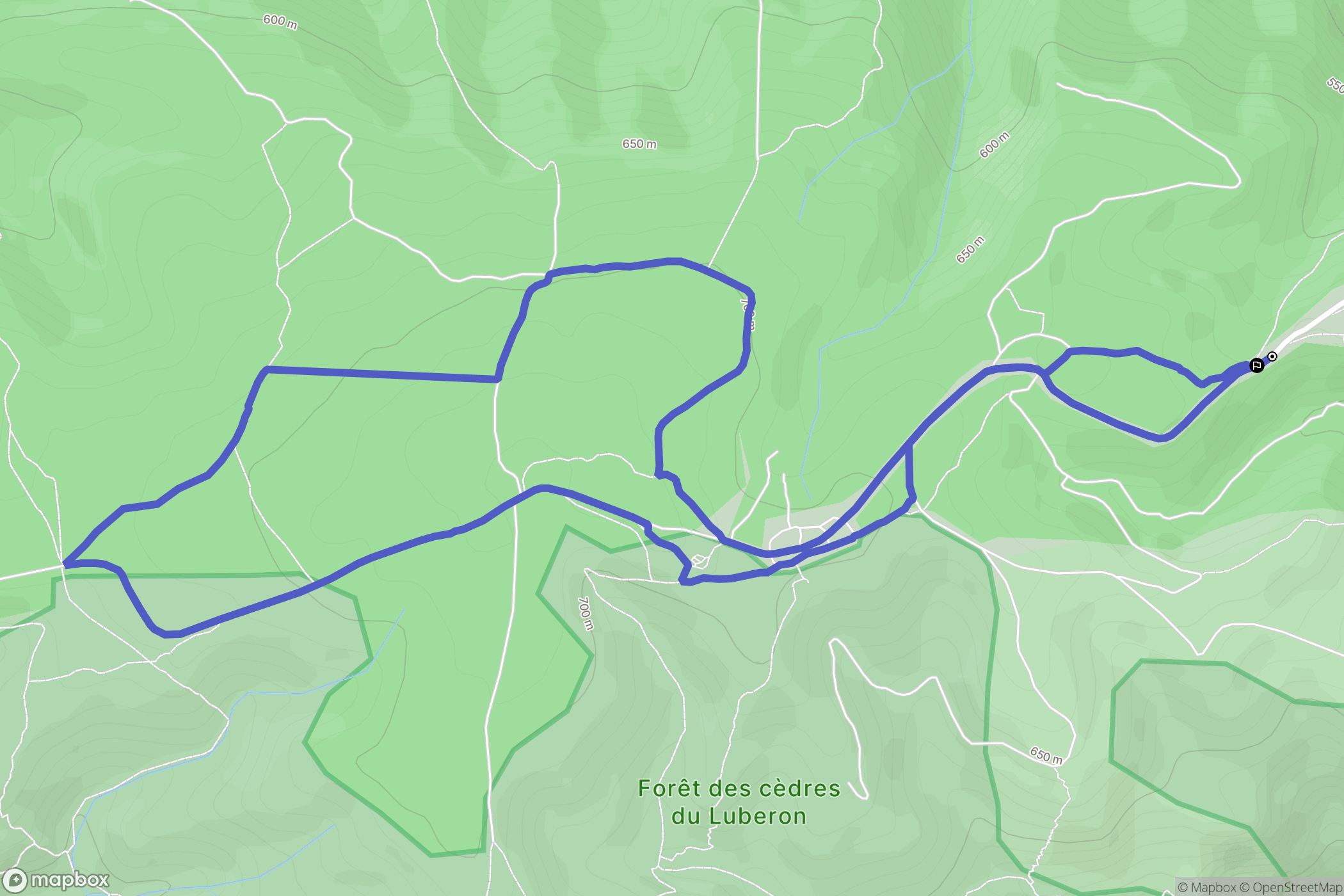 Bonnieux: routekaart voor buitenactiviteiten - France