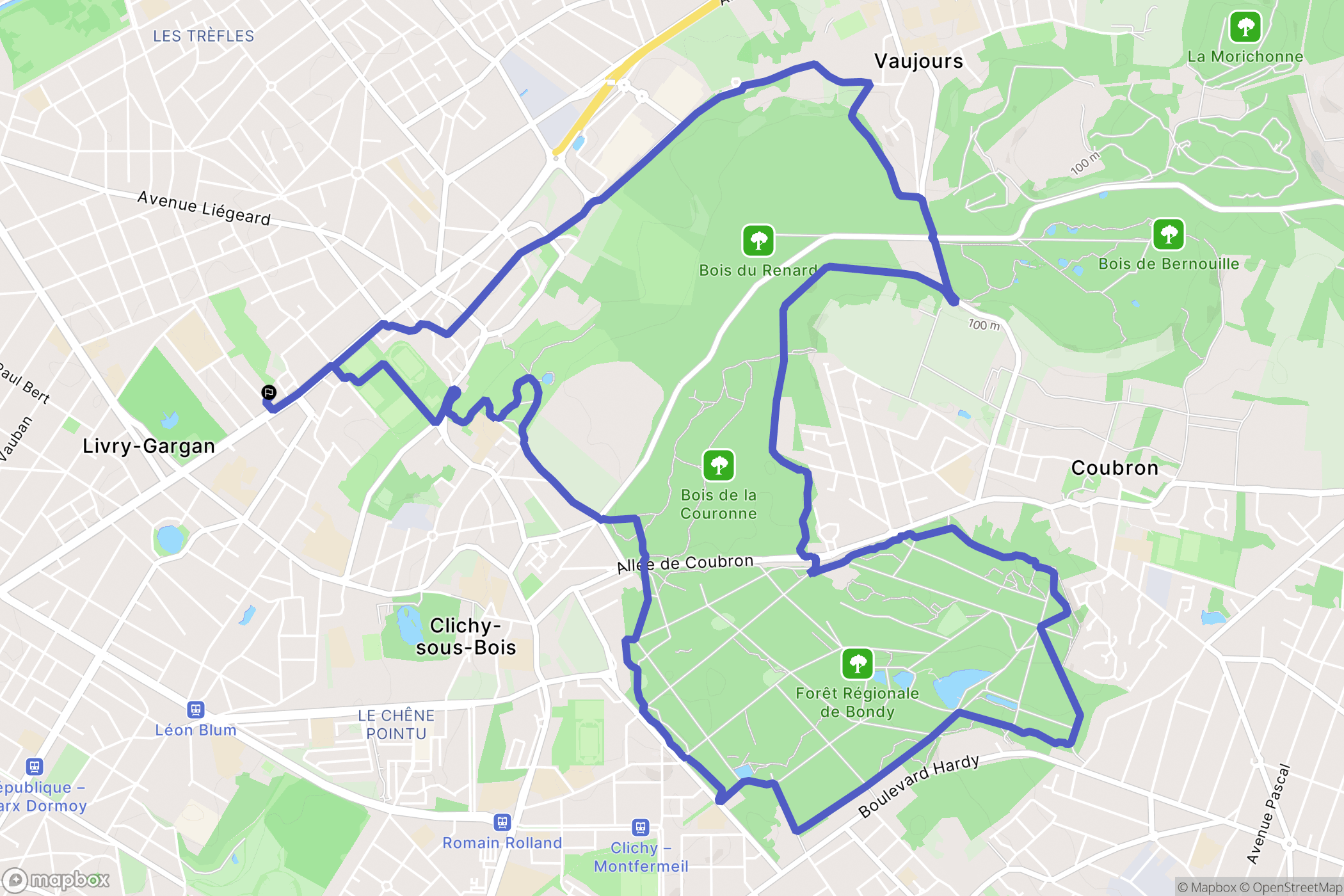 Livry-Gargan: routekaart voor buitenactiviteiten - France