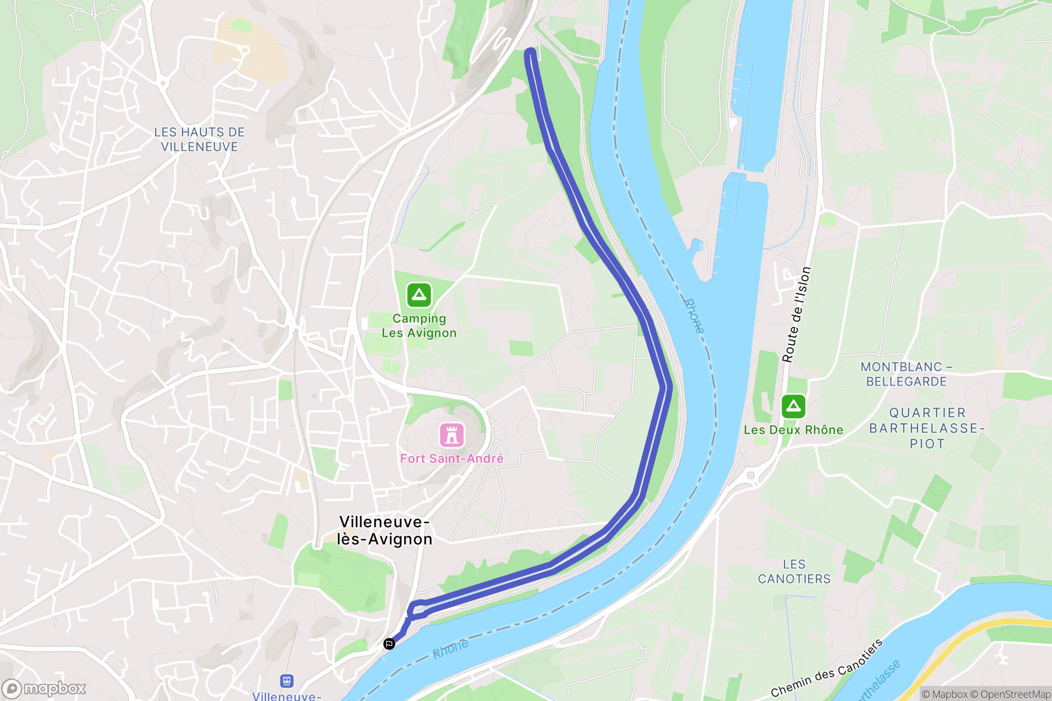Villeneuve-lès-Avignon: routekaart voor buitenactiviteiten - France