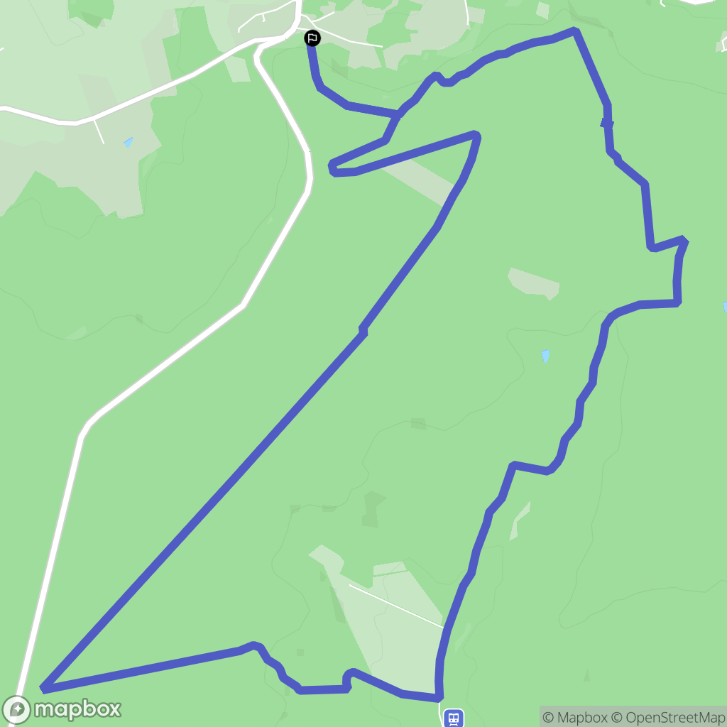 Villers-Allerand : carte du parcours de randonnée - France