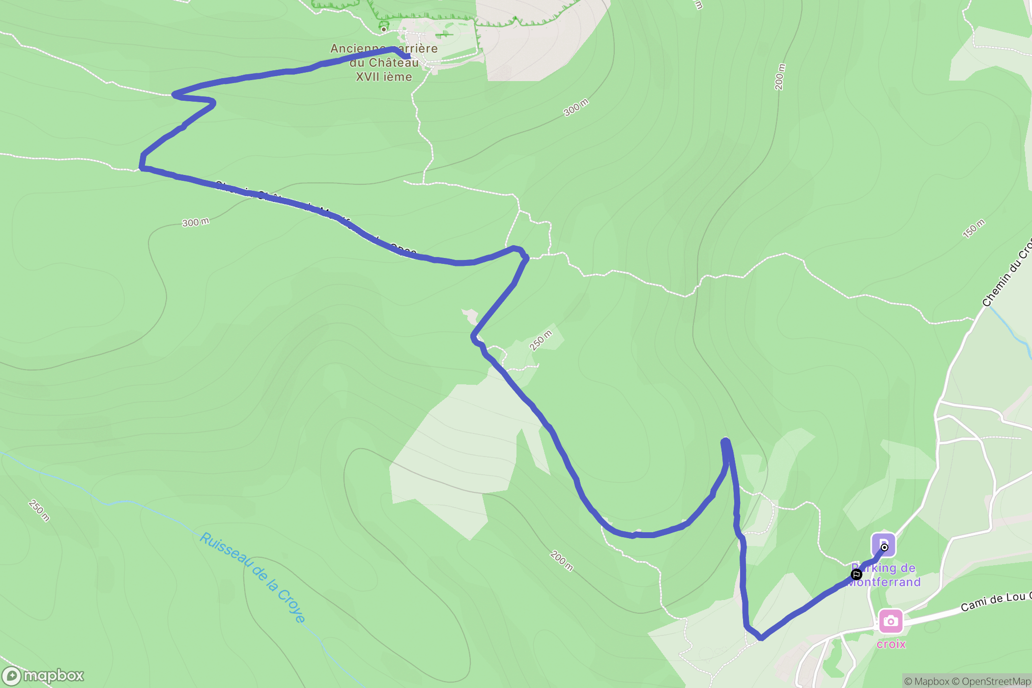 Saint-Mathieu-de-Tréviers: routekaart voor buitenactiviteiten - France