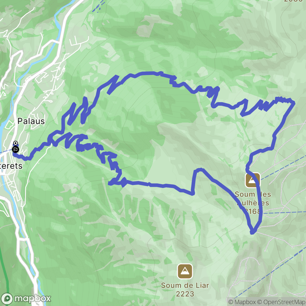 Cauterets: routekaart voor buitenactiviteiten - France