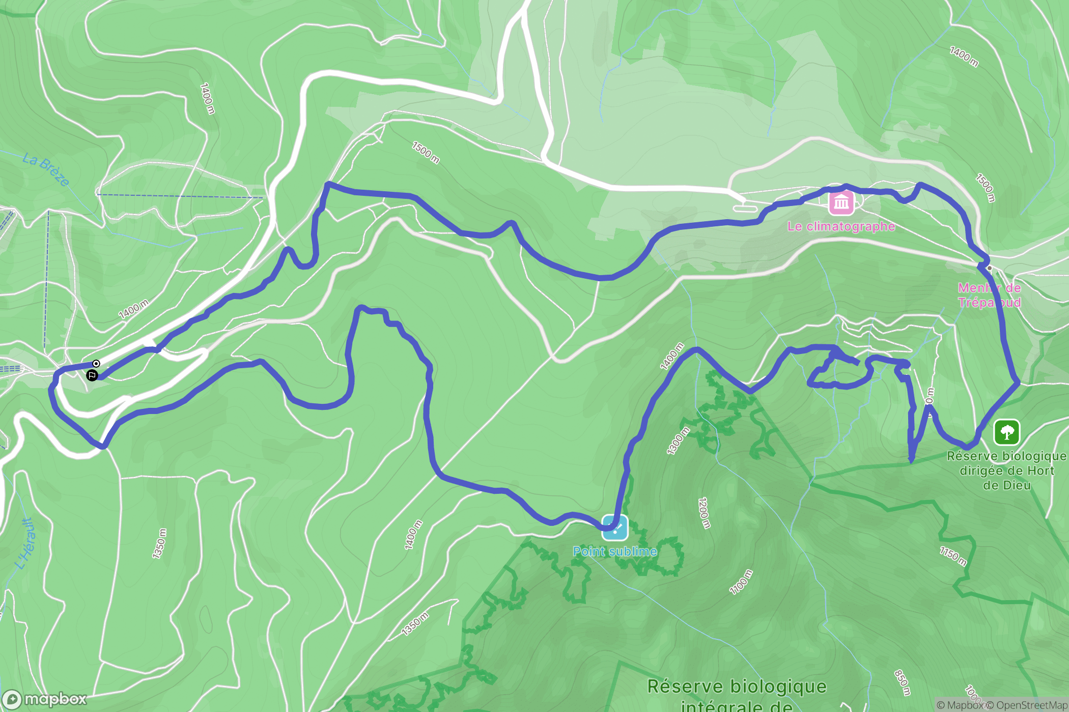 Val-d'Aigoual: routekaart voor buitenactiviteiten - France