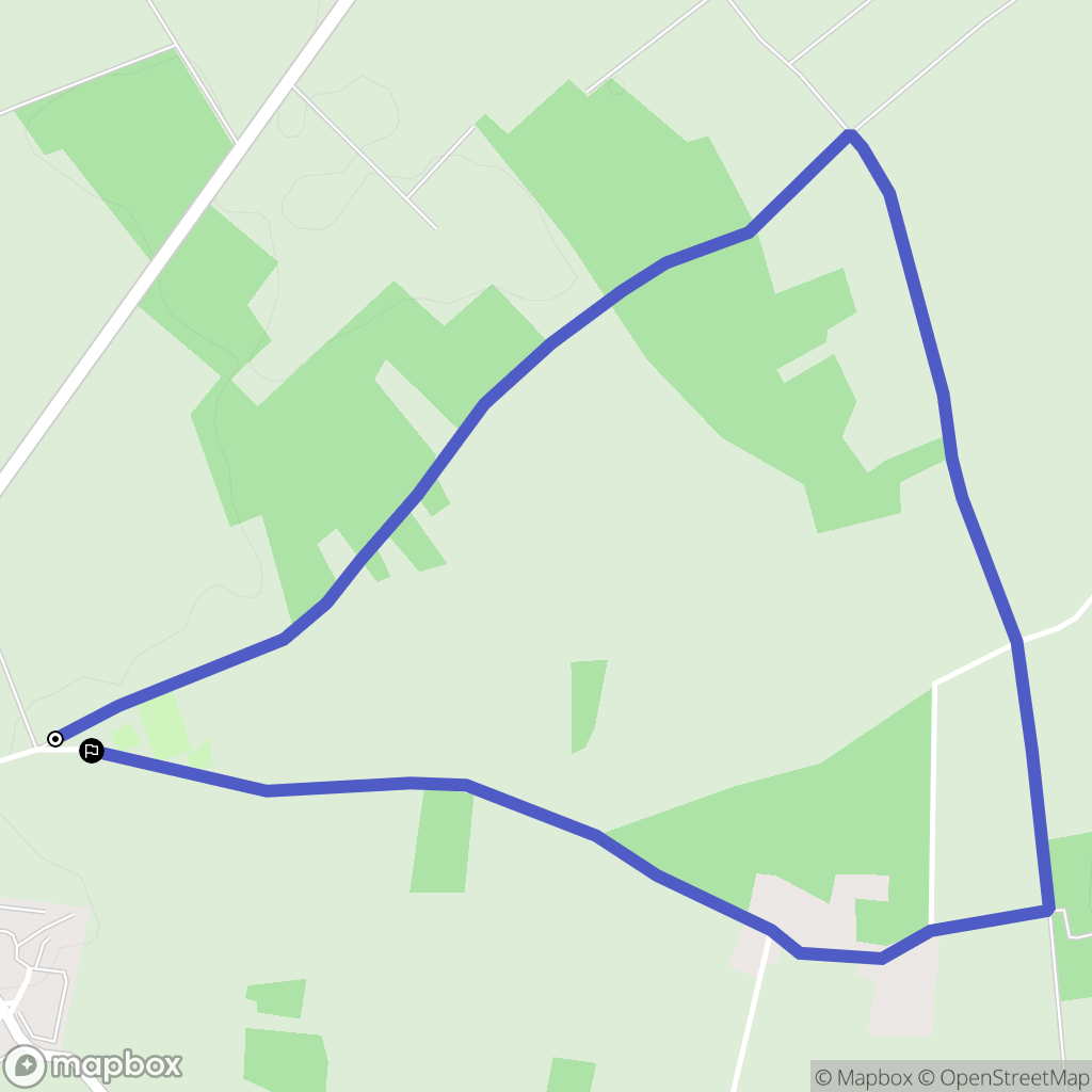 Villemer : carte du parcours de randonnée - France