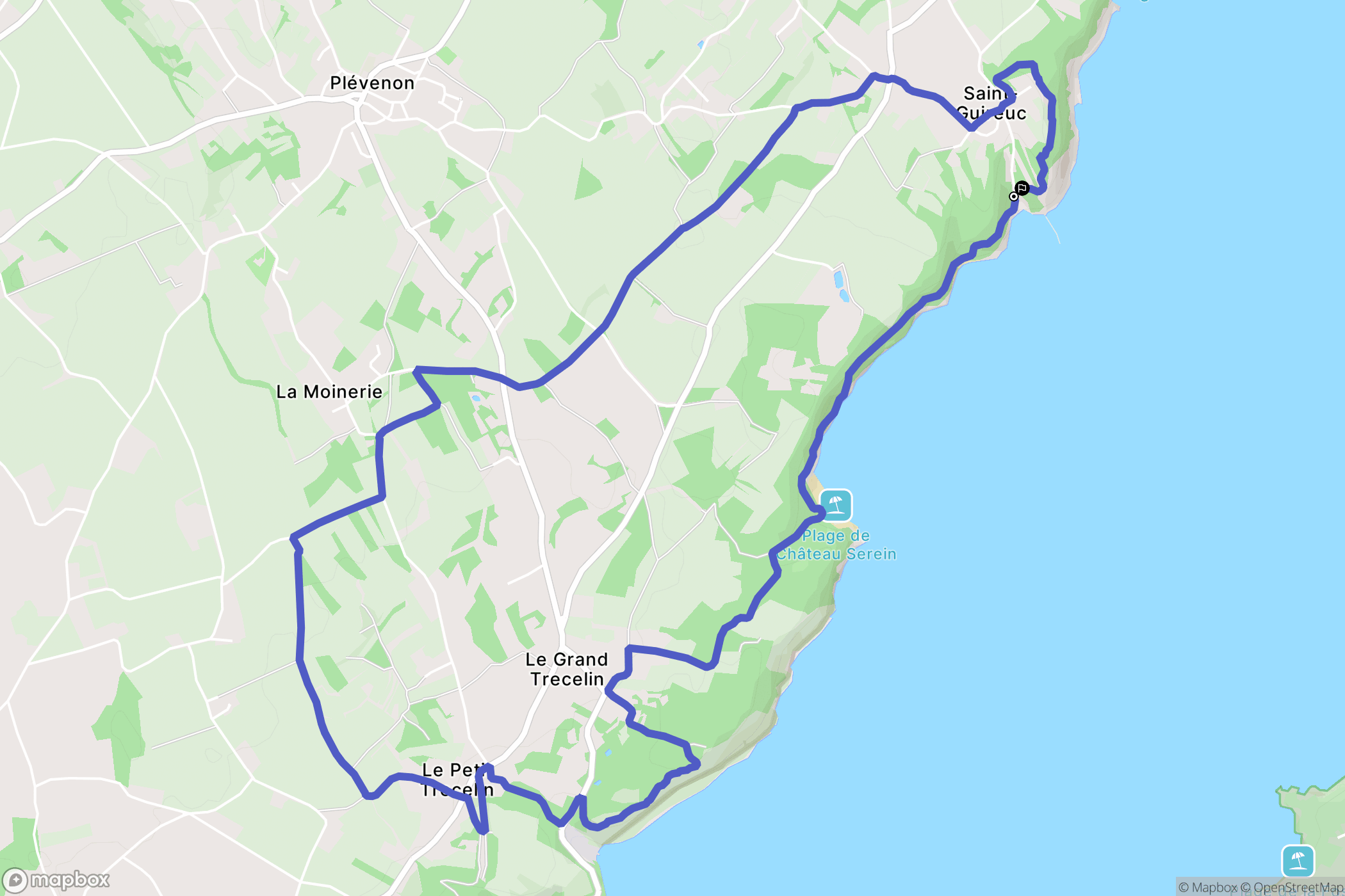 Plévenon: routekaart voor buitenactiviteiten - France