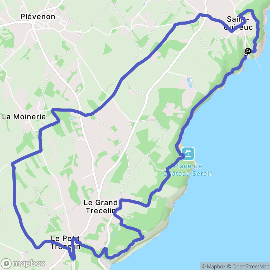 Plévenon: routekaart voor buitenactiviteiten - France