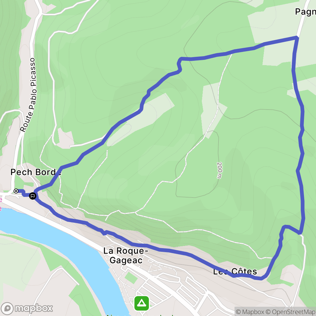 La Roque-Gageac: routekaart voor buitenactiviteiten - France