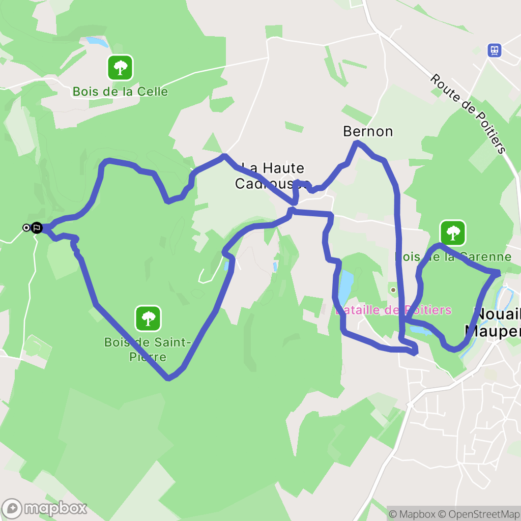 Smarves: routekaart voor buitenactiviteiten - France