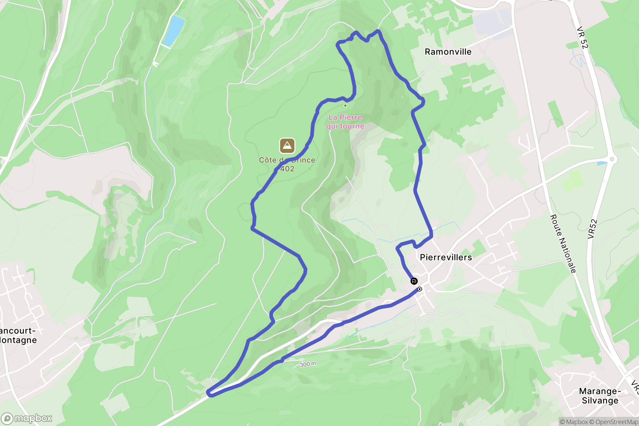 Pierrevillers: routekaart voor buitenactiviteiten - France