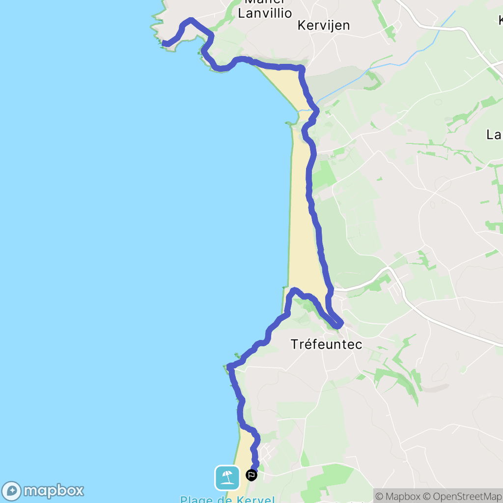 Plonévez-Porzay: routekaart voor buitenactiviteiten - France