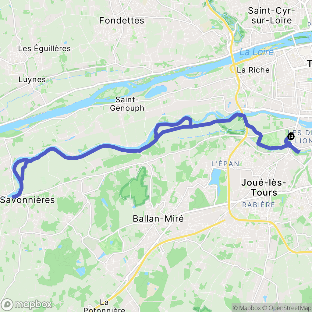 Tours: routekaart voor buitenactiviteiten - France