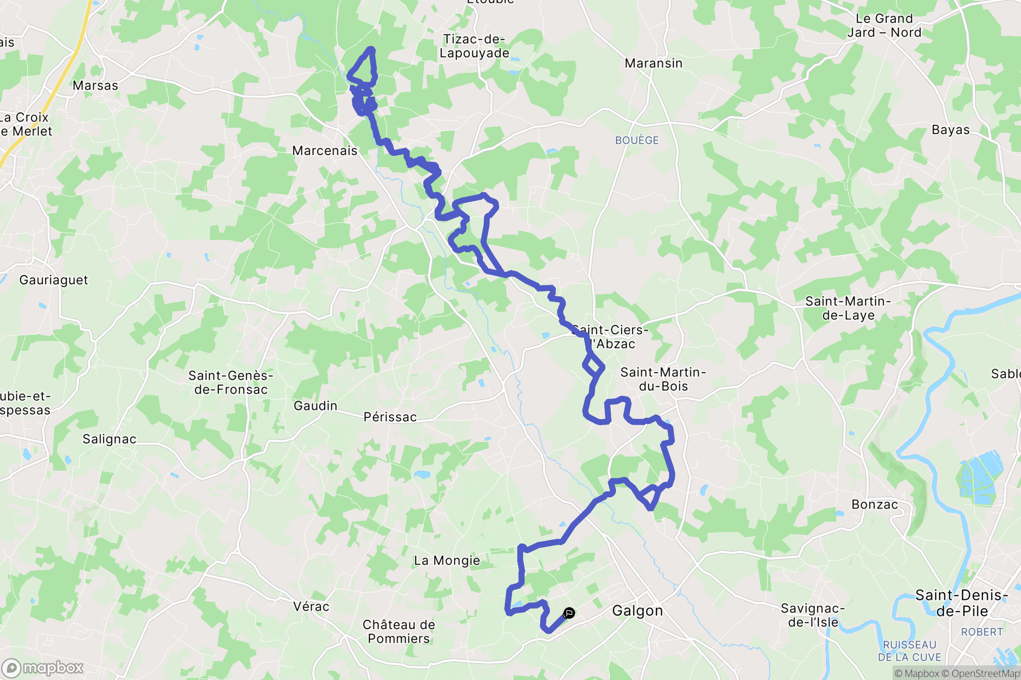 Galgon: routekaart voor buitenactiviteiten - France