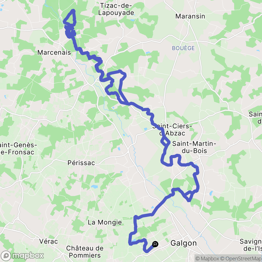 Galgon: routekaart voor buitenactiviteiten - France