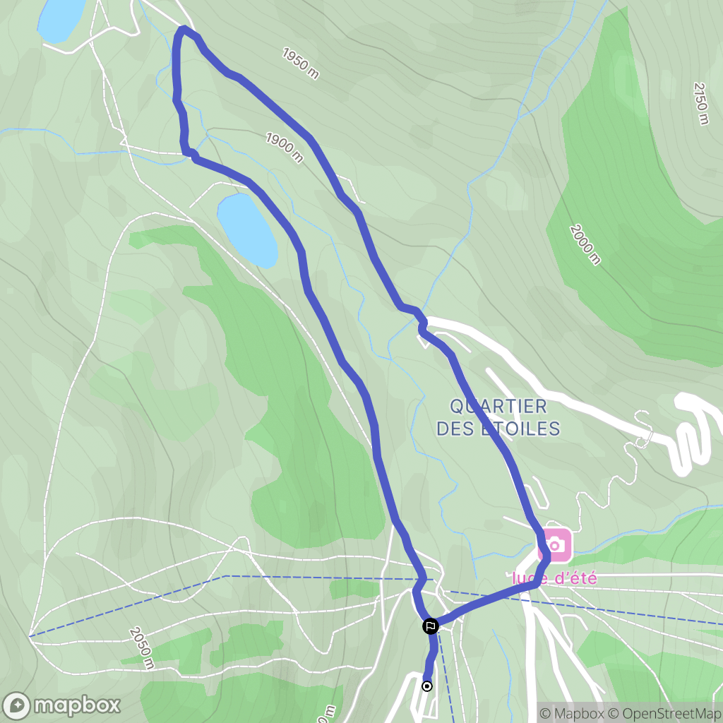 Allos: routekaart voor buitenactiviteiten - France