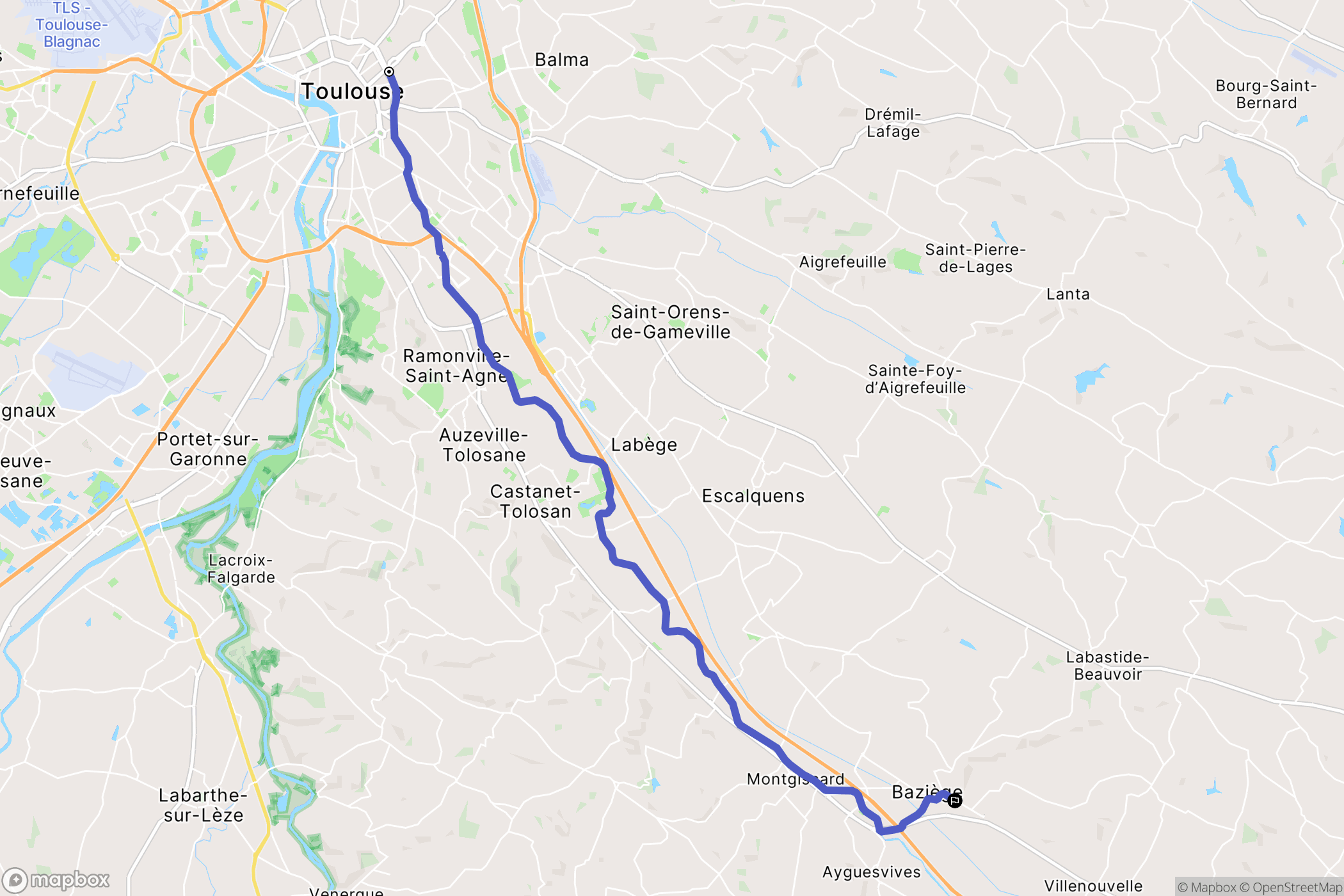 Toulouse: routekaart voor buitenactiviteiten - France