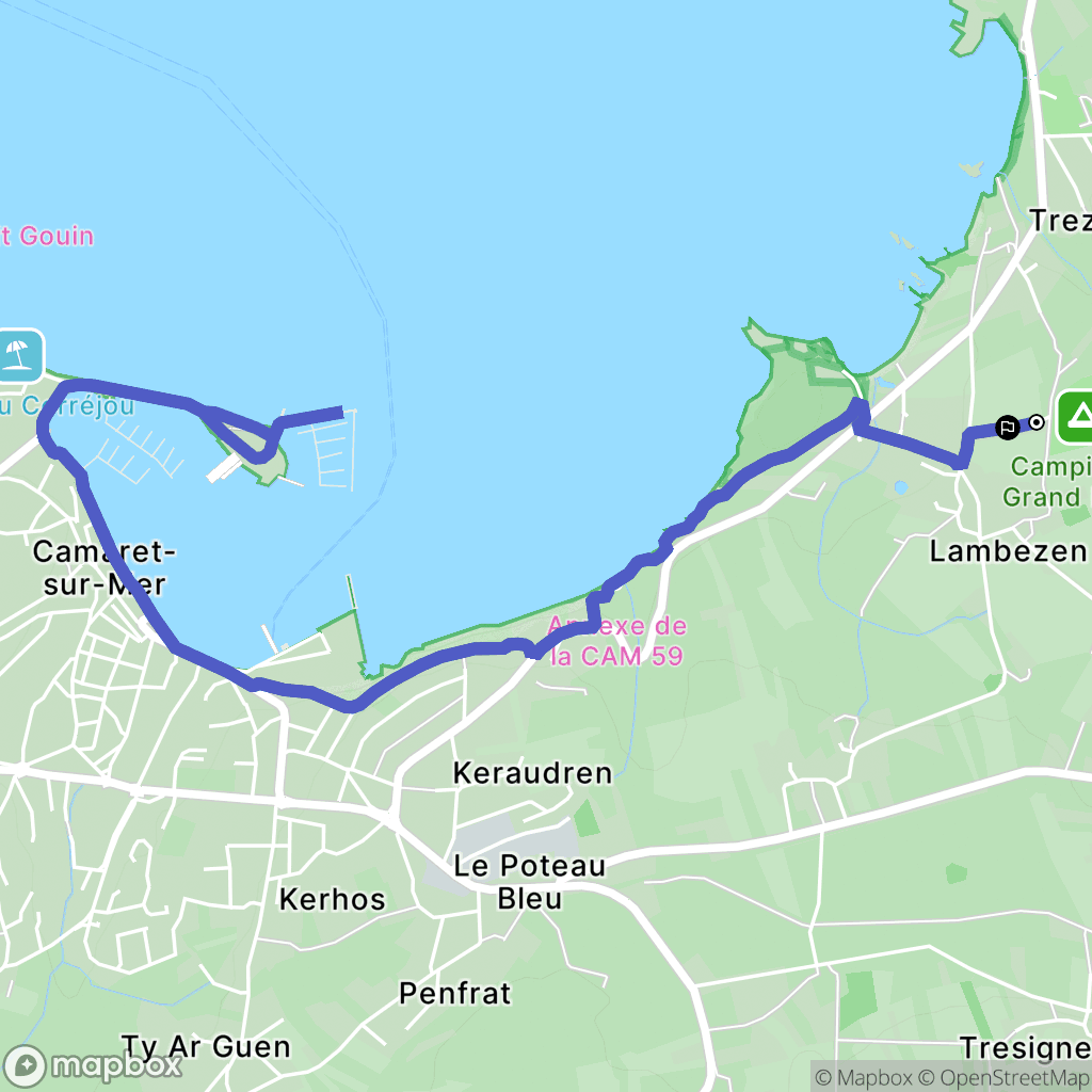 Camaret-sur-Mer: routekaart voor buitenactiviteiten - France