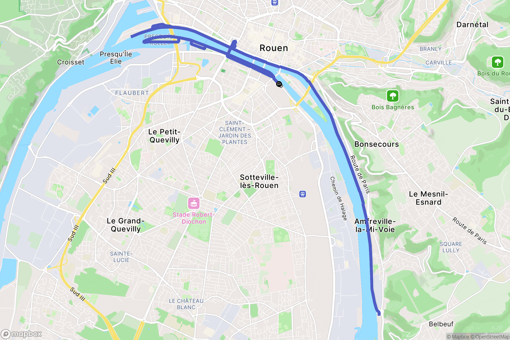 Rouen: routekaart voor buitenactiviteiten - France