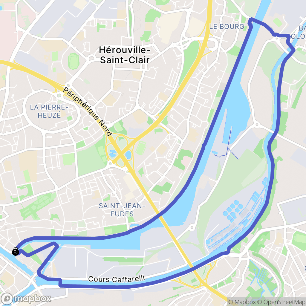 Caen: routekaart voor buitenactiviteiten - France