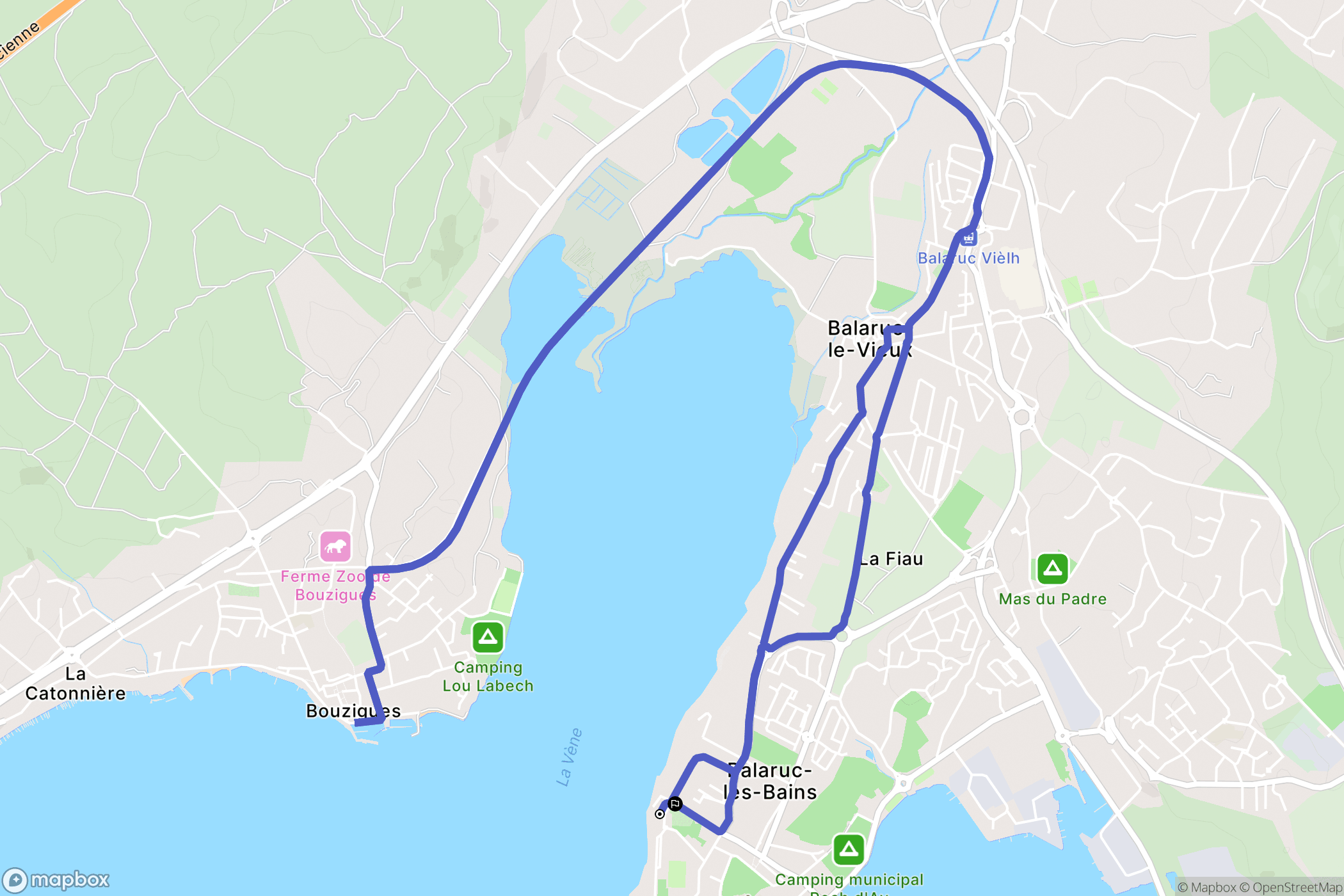 Balaruc-les-Bains: routekaart voor buitenactiviteiten - France