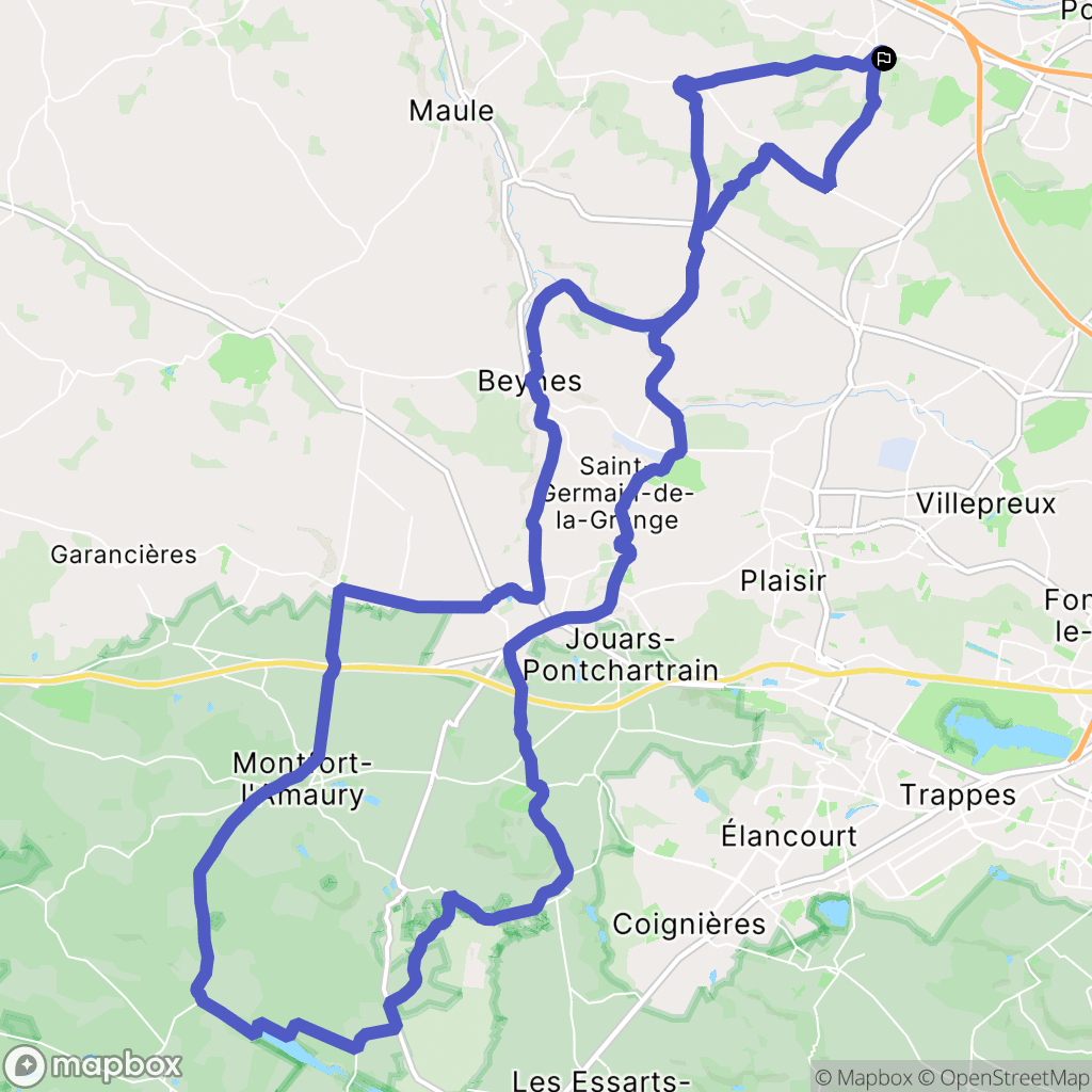 Orgeval: routekaart voor buitenactiviteiten - France