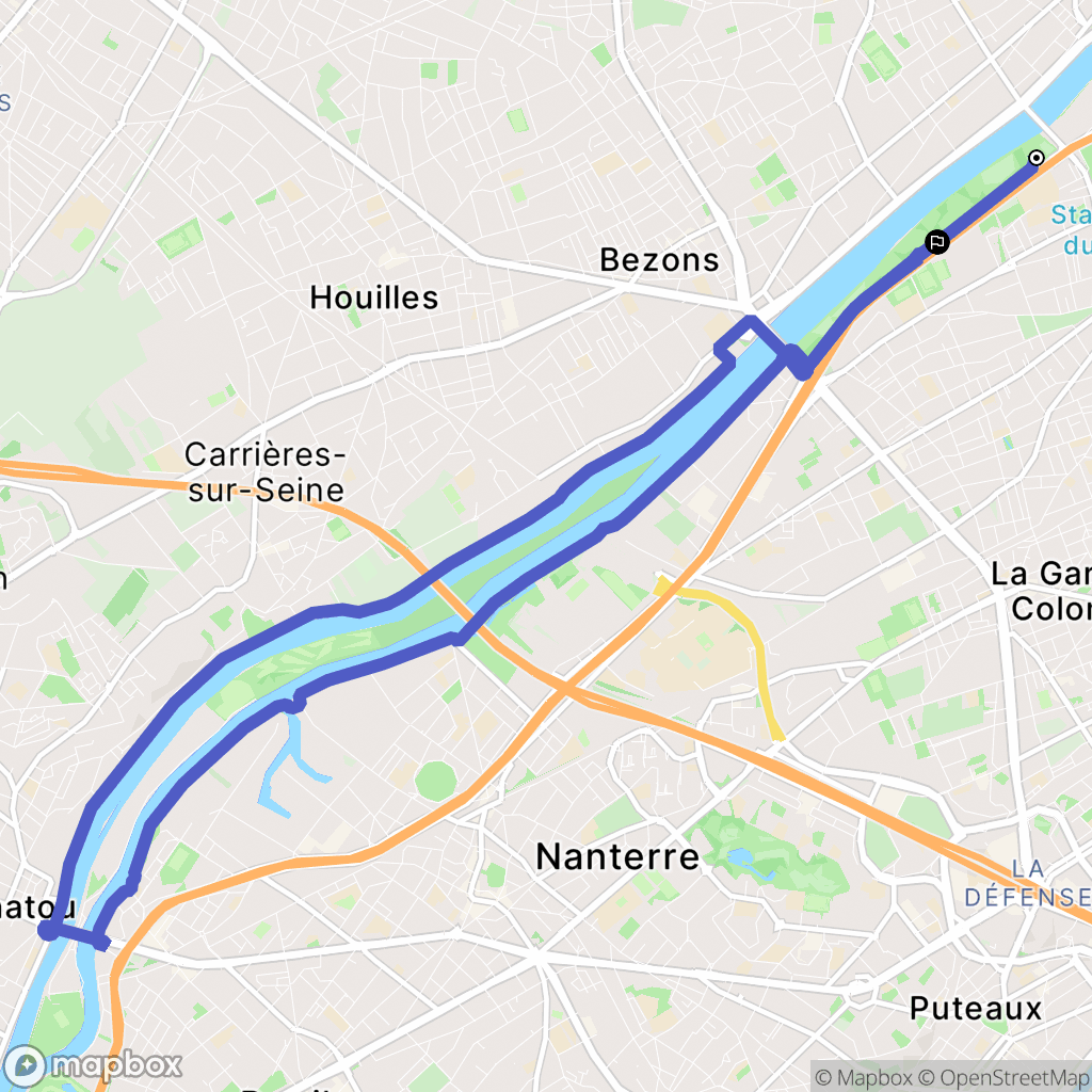 Colombes: routekaart voor buitenactiviteiten - France